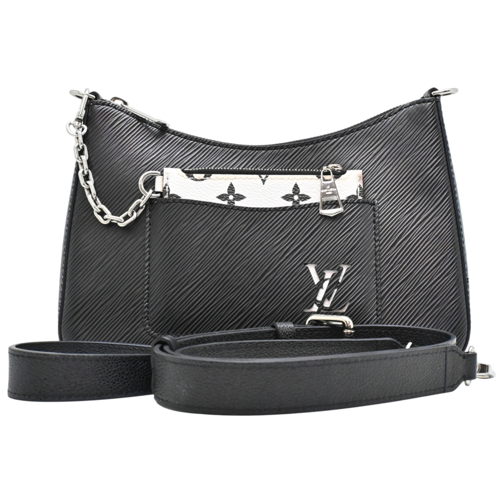 Louis Vuitton Marelle Women's Shoulder Bag M80689 Epi Noir (Black)